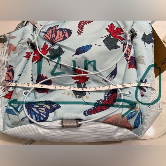 The North Face Jester Backpack with Butterfly Design NWT - Picture 10 of 12
